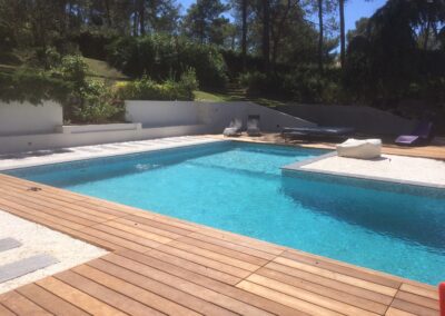 Réalisation maison neuve avec jardin et piscine à Montpellier